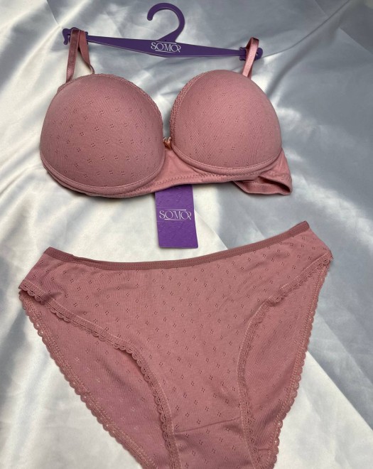 6611 JAKARLI NEFES ALAN KUMAŞ DOLGULU SÜTYEN TAKIM