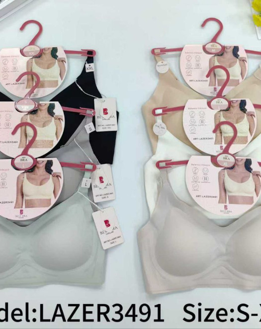 3491 LAZER BALENSİZ DİKİŞSİZ SÜTYEN