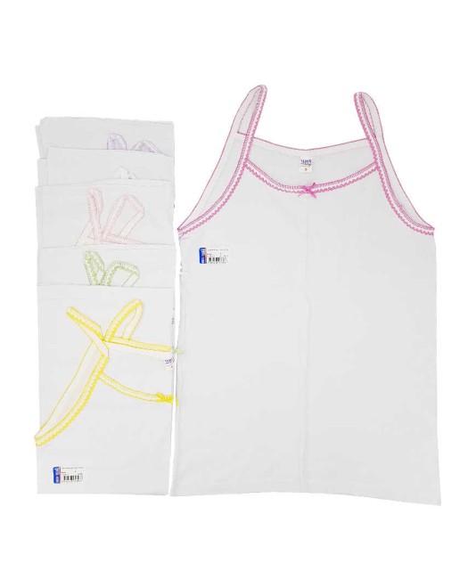 0048 ÇOCUK KIZ İP ASKILI ATLET 0048 ÇOCUK KIZ İP ASKILI ATLET