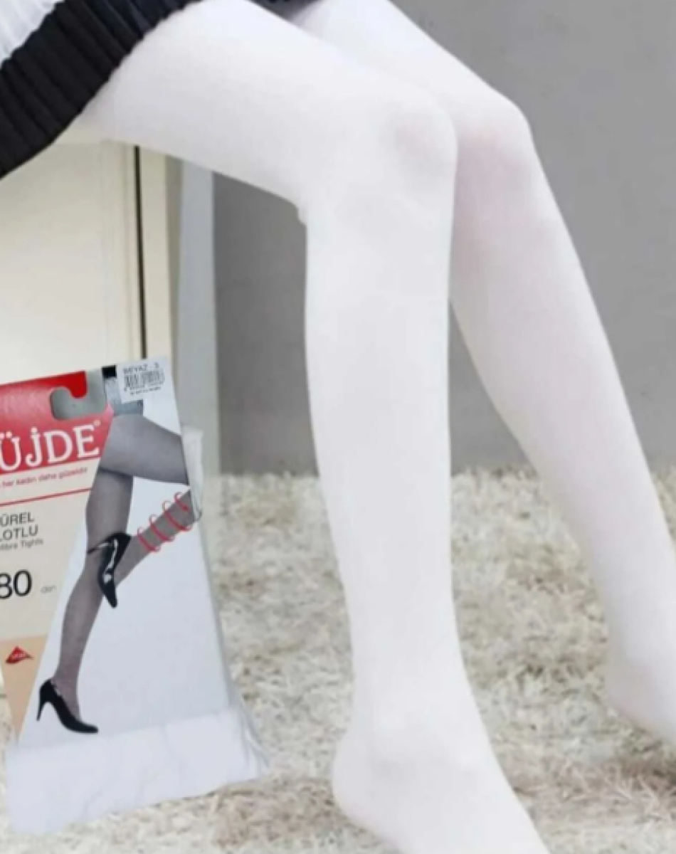 80 DEN NATÜREL KADIN KÜLOTLU ÇORAP