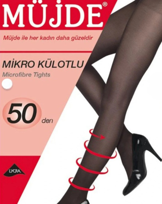 50 DEN MİCRO KADIN KÜLOTLU ÇORAP