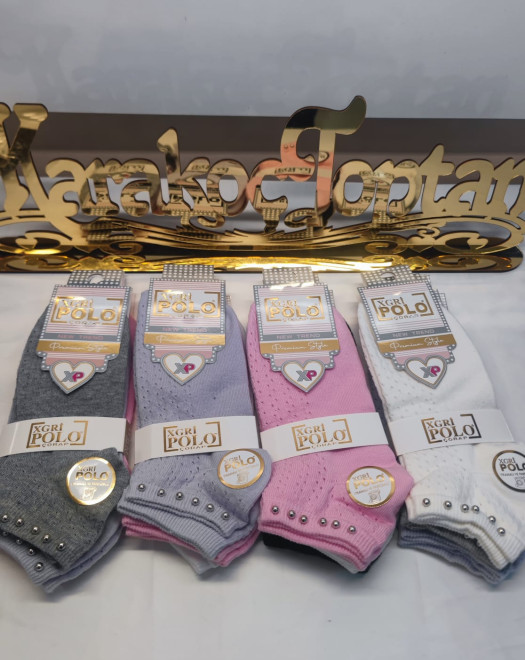 B-35 İNCİLİ DELİKLİ PENYE BAYAN PATİK