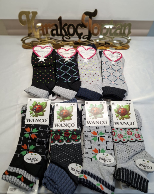 DESENLİ BAYAN PATİK