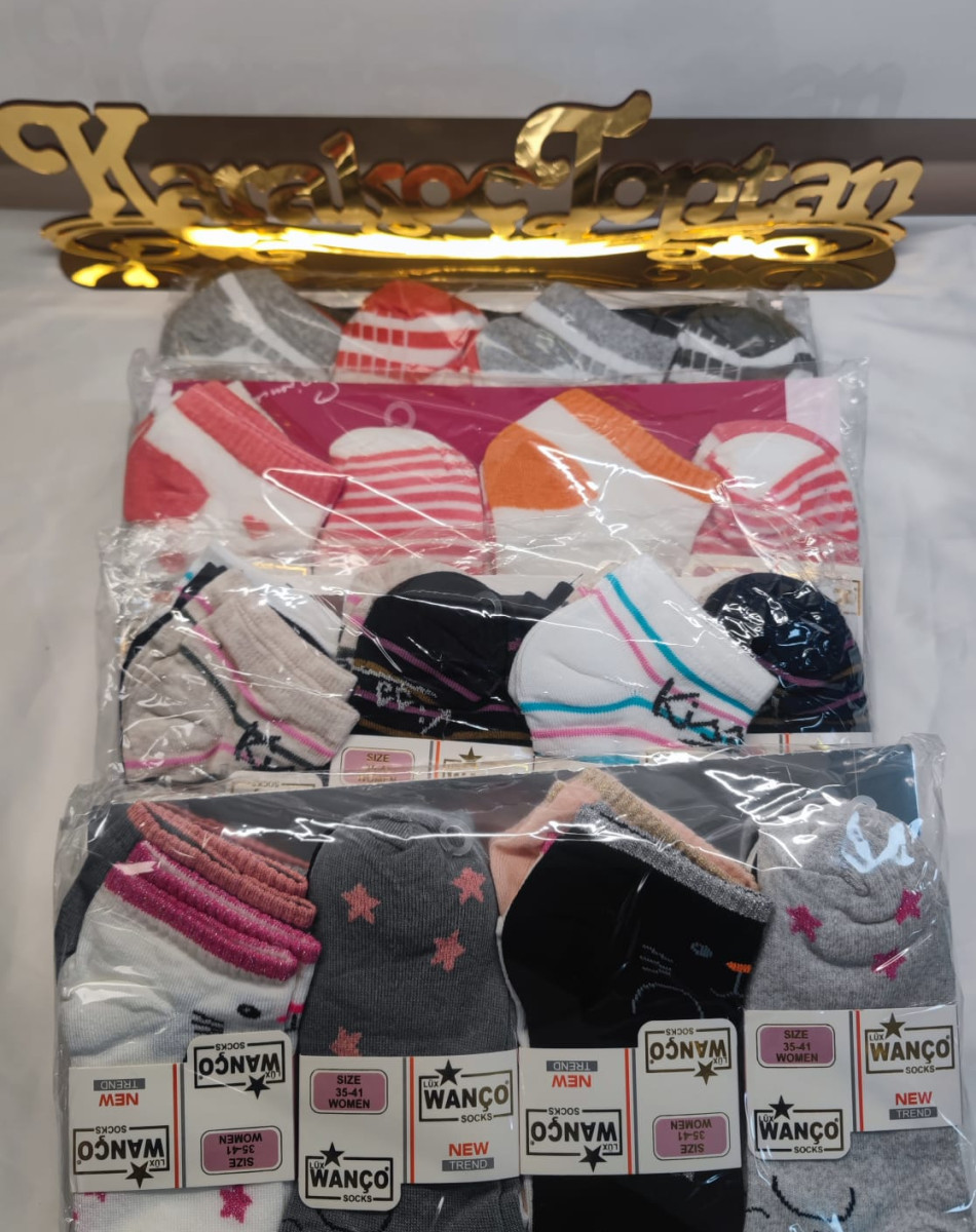 VİP ÜÇLÜ BAYAN PATİK +