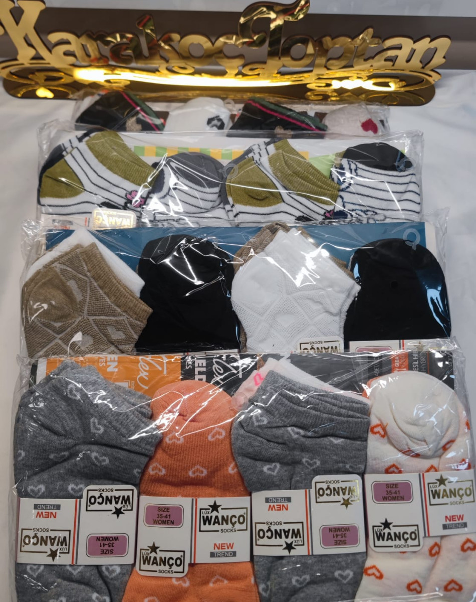 VİP ÜÇLÜ BAYAN PATİK +