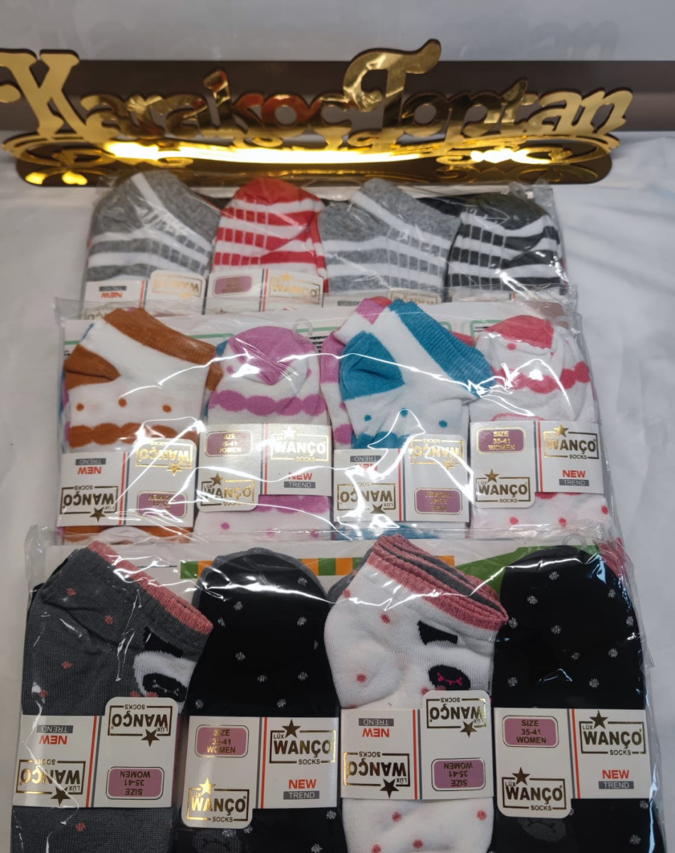 VİP ÜÇLÜ BAYAN PATİK +