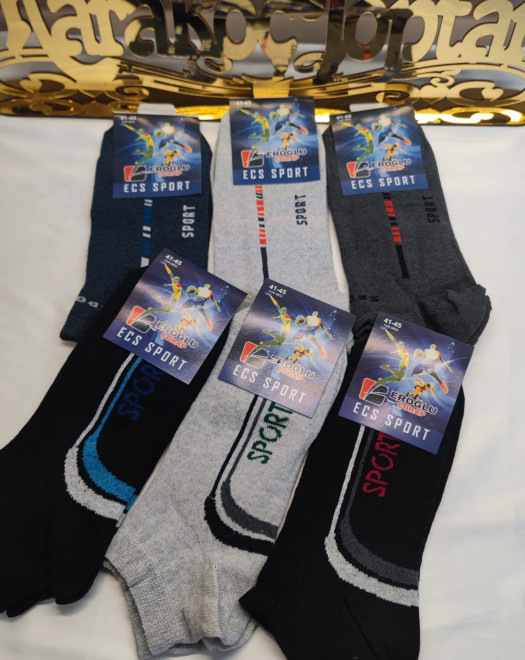 EKONOMİK DESENLI ERKEK PATİK(NOT:desenler karışık gelır)