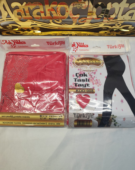 008 TAŞLI BAYAN TAYT