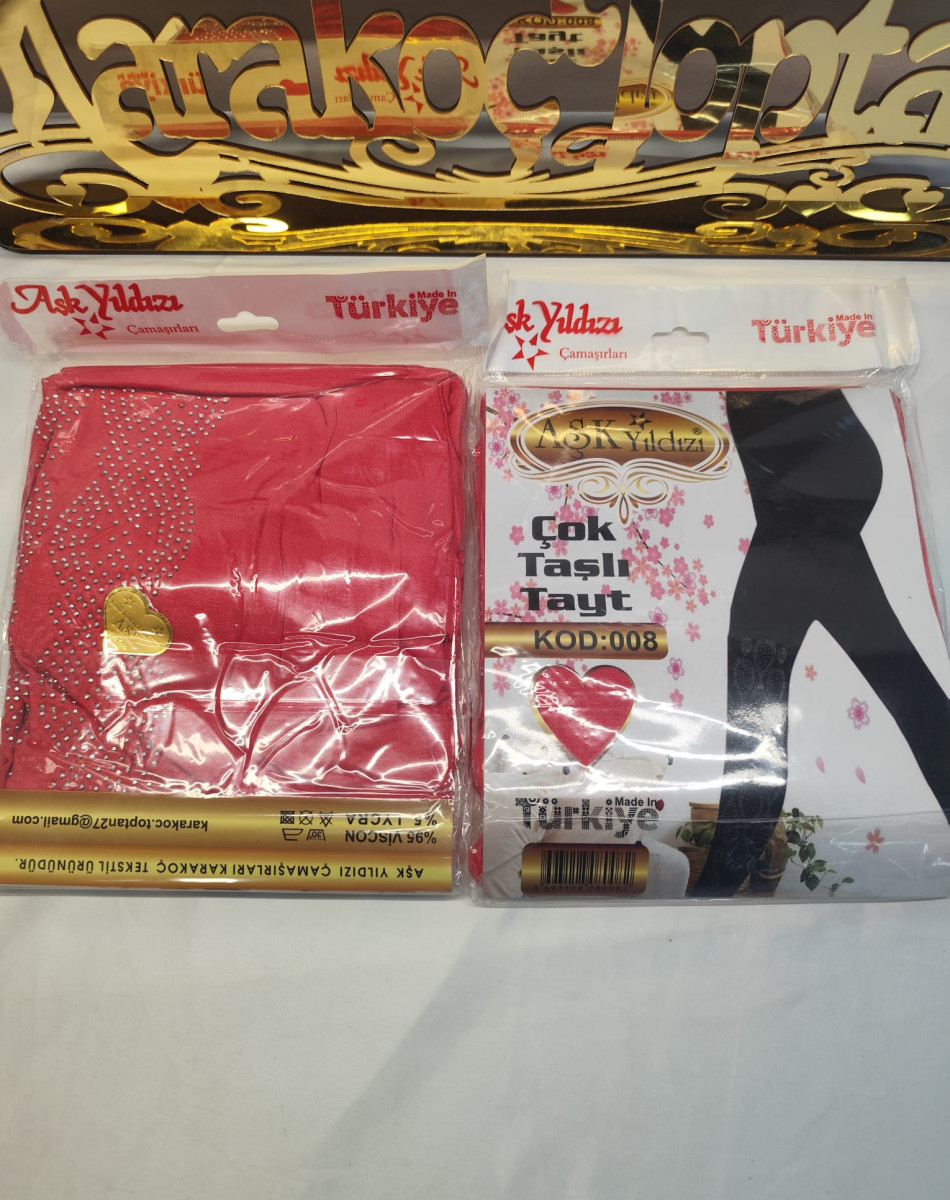 008 TAŞLI BAYAN TAYT