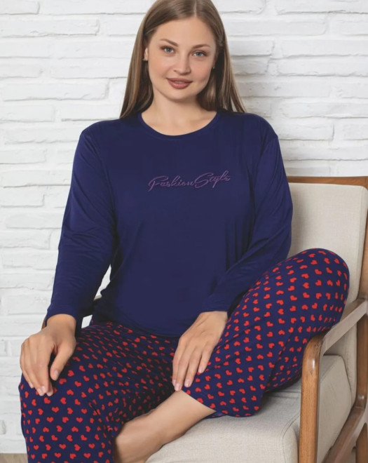 MİLAN BATTAL UZUN KOL PİJAMA TAKIM